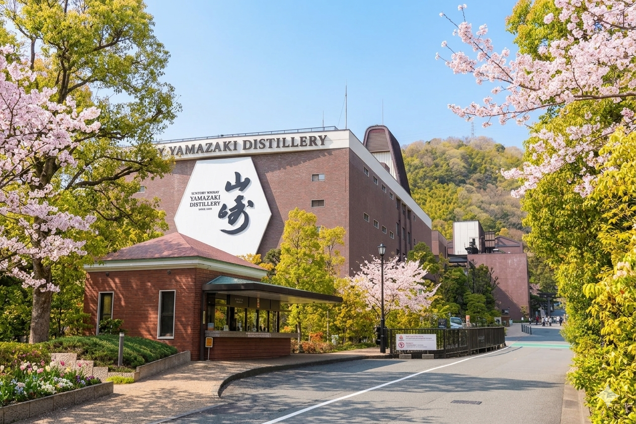 サントリー山崎蒸溜所